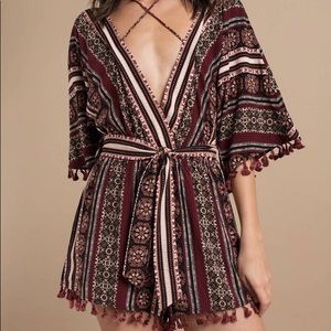 Like NEW TOBI Aztec print romper